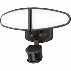 Vaxcel T0783 Palatine Modern Bronze LED Dusk To Dawn Motion Sensor Security Light