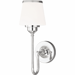 Vaxcel W0202 Kelsy Chrome Light Sconce