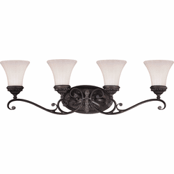 Vaxcel W0304 Avenant Traditional Venetian Bronze 4-Light Vanity Lighting