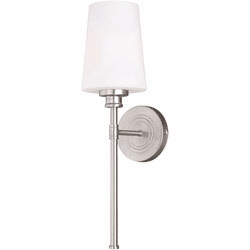 Vaxcel W0355 Clark Satin Nickel Wall Lighting Fixture