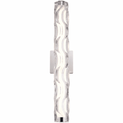 Vaxcel W0359 Marseille Modern Chrome LED Wall Lighting