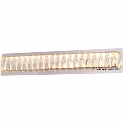Vaxcel W0486 Melrose Modern Chrome LED Bath Lighting Fixture