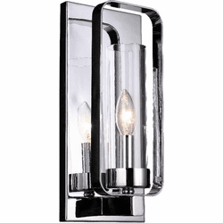 Vinci WS1079-1CH Modern Chrome Wall Lighting