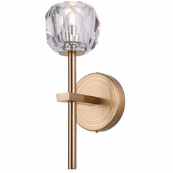 Vinci WS1107-1AB Modern Aged Brass Wall Light Sconce