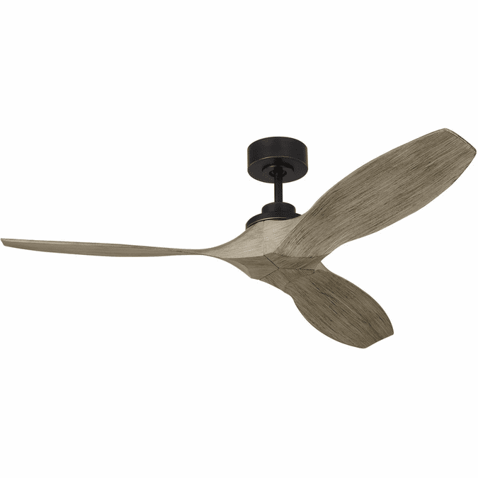 Visual Comfort Fan 3CLNSM52AGP Collins Aged Pewter Interior/Exterior 52" Home Ceiling Fan