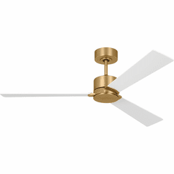 Visual Comfort Fan 3RZR52BBS Rozzen Contemporary Burnished Brass 52" Ceiling Fan