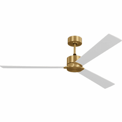 Visual Comfort Fan 3RZSM60BBS Rozzen Modern Burnished Brass 60" Home Ceiling Fan