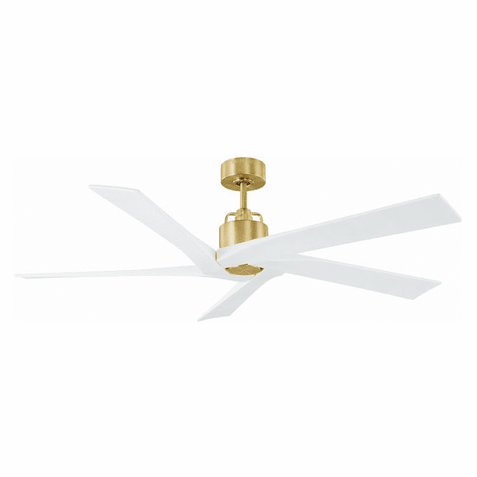 Visual Comfort Fan 5ASPR56BBS Aspen Modern Burnished Brass 56" Ceiling Fan