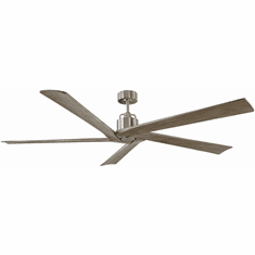 Visual Comfort Fan 5ASPR70BS Aspen Modern Brushed Steel 70" Home Ceiling Fan