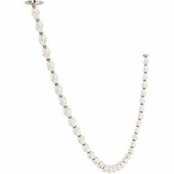 Visual Comfort Modern 700CLR108N-LED927 Collier Contemporary Polished Nickel LED Ceiling Chandelier