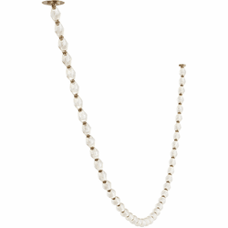 Visual Comfort Modern 700CLR132NB-LED927 Collier Modern Natural Brass LED Chandelier Lamp
