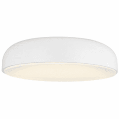 Visual Comfort Modern 700FMKOSA18W-LED930 Kosa Contemporary Matte White LED Ceiling Lighting