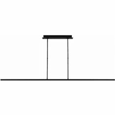 Visual Comfort Modern 700LSSTG72B-LED927 Stagger Contemporary Nightshade Black LED Kitchen Island Lighting