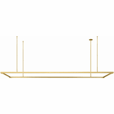 Visual Comfort Modern 700LSSTG84NB-LED927 Stagger Modern Natural Brass LED Chandelier Lamp