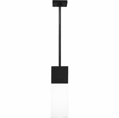 Visual Comfort Modern 700OPKLM92715BUNV Kulma Black LED Outdoor Mini Pendant Lamp