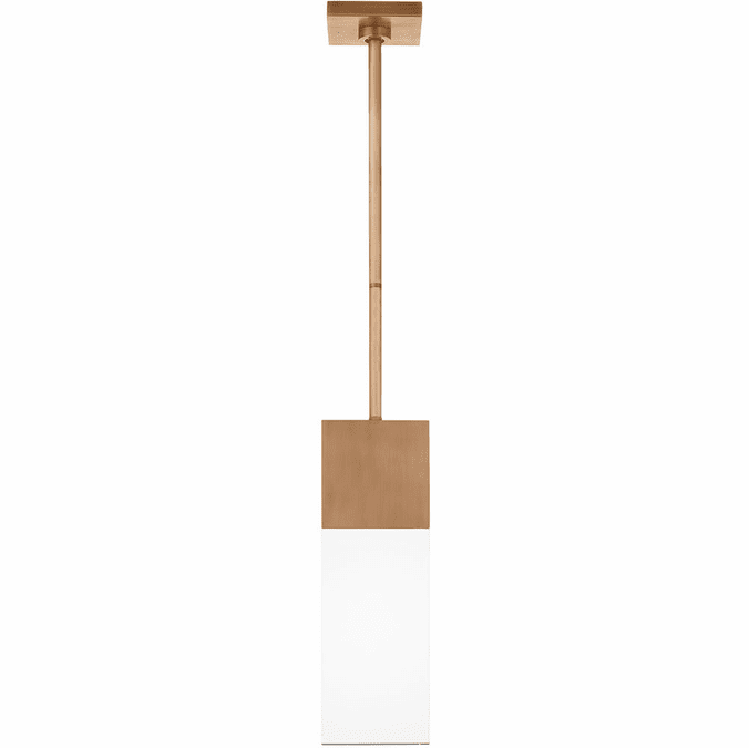 Visual Comfort Modern 700OPKLM92715PUNV Kulma Copper LED Outdoor Mini Drop Ceiling Lighting