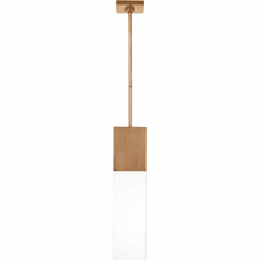 Visual Comfort Modern 700OPKLM92720PUNV Kulma Copper LED Outdoor Mini Ceiling Pendant Light