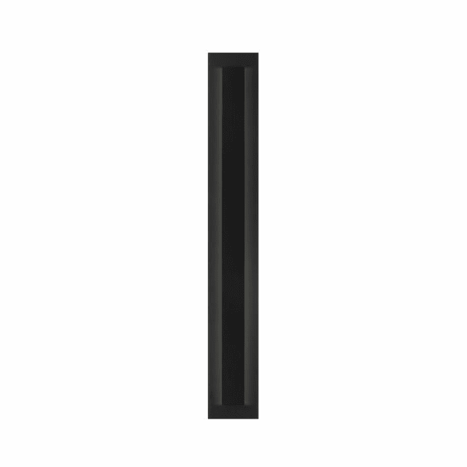 Visual Comfort Modern 700OWASP93036DBUNVS Aspen Contemporary Black LED 36" Exterior Lamp Sconce