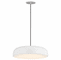 Visual Comfort Modern 700TDKOSA18W-LED930 Kosa Modern Matte White LED Ceiling Light Pendant - alt