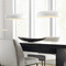 Visual Comfort Modern 700TDKOSA18W-LED930 Kosa Modern Matte White LED Ceiling Light Pendant - alt