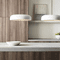 Visual Comfort Modern 700TDKOSA18W-LED930 Kosa Modern Matte White LED Ceiling Light Pendant - alt