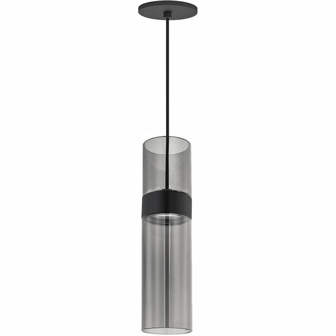 Visual Comfort Modern 700TDMANMTKB-LED930 Manette Contemporary Black LED Mini Lighting Pendant