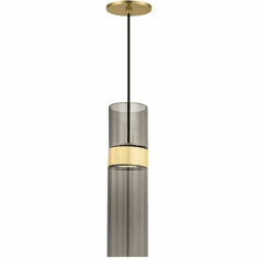 Visual Comfort Modern 700TDMANMTKNB-LED930 Manette Modern Natural Brass LED Mini Pendant Light