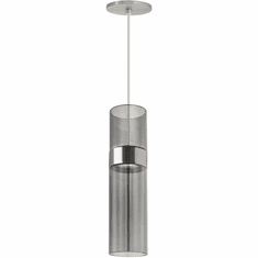Visual Comfort Modern 700TDMANMTKS-LED930 Manette Modern Satin Nickel LED Mini Ceiling Light Pendant