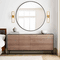 Visual Comfort Modern 700WSDUE18NB-LED927 Duelle Contemporary Natural Brass LED Sconce Lighting - alt