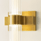 Visual Comfort Modern 700WSLGSN18BR-LED927 Langston Contemporary Plated Brass LED Wall Lighting - alt