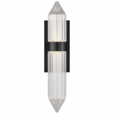 Visual Comfort Modern 700WSLGSN18PZ-LED927 Langston Modern Plated Dark Bronze LED Sconce Lighting