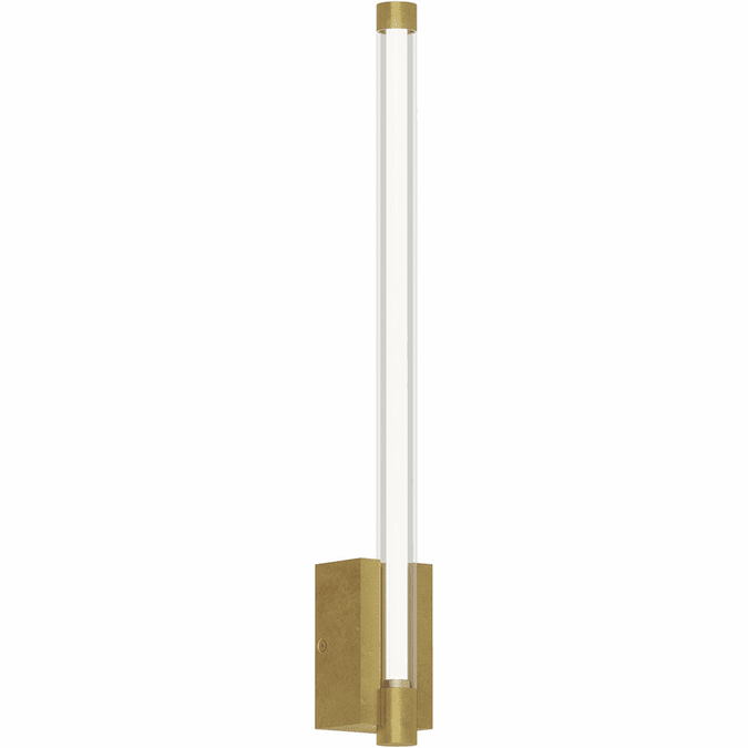 Visual Comfort Modern 700WSPHB21NB-LED927 Phobos Contemporary Natural Brass LED Wall Mounted Lamp