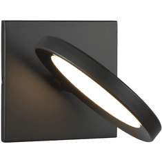 Visual Comfort Modern 700WSSPCTB-LED930 Spectica Modern Matte Black LED Wall Sconce Lighting