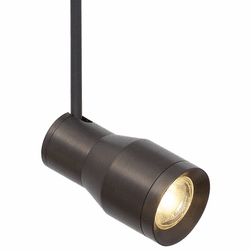 Visual Comfort Modern ACE-HEAD-ANTIQUE-BRONZE Ace Modern Antique Bronze LED Low Voltage Track Light Head