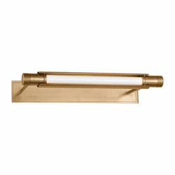 Visual Comfort Modern AKPC684WDHAB Capa Modern Hand Rubbed Antique Brass LED Wall Lighting Fixture