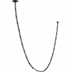 Visual Comfort Modern CATENA-118-LINK-CHANDELIER-BRONZE Catena Modern Bronze LED 188" Link Lighting Chandelier