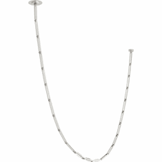 Visual Comfort Modern CATENA-118-LINK-CHANDELIER-NICKEL Catena Contemporary Polished Nickel LED 188" Link Chandelier Lighting