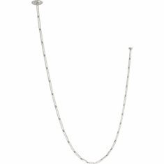 Visual Comfort Modern CATENA-149-LINK-CHANDELIER-NICKEL Catena Contemporary Polished Nickel LED 149" Link Chandelier Light