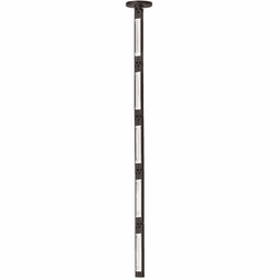 Visual Comfort Modern Catena Contemporary Bronze LED 26" Mini Hanging Lamp