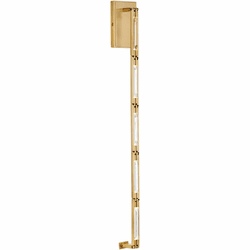 Visual Comfort Modern Catena Contemporary Hand Rubbed Antique Brass LED 26" Wall Sconce