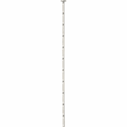 Visual Comfort Modern Catena Contemporary Polished Nickel LED 57" Mini Pendant Light Fixture