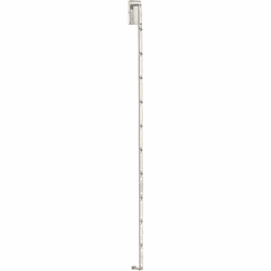 Visual Comfort Modern Catena Contemporary Polished Nickel LED 57" Wall Sconce