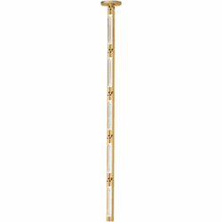Visual Comfort Modern Catena Modern Hand Rubbed Antique Brass LED 26" Mini Pendant Light