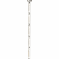 Visual Comfort Modern Catena Modern Polished Nickel LED 26" Mini Hanging Pendant Lighting