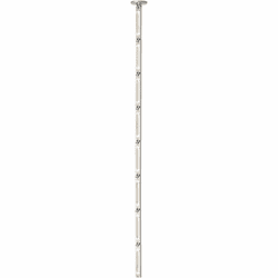 Visual Comfort Modern Catena Modern Polished Nickel LED 41" Mini Drop Lighting Fixture
