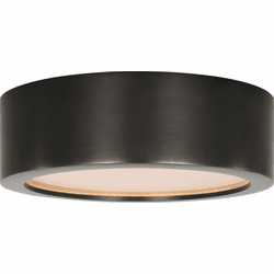 Visual Comfort Modern KWFM19227BZ Cerne Contemporary Dark Bronze LED Overhead Light Fixture