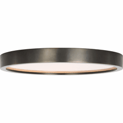 Visual Comfort Modern KWFM19427BZ Cerne Contemporary Dark Bronze LED Ceiling Light Fixture