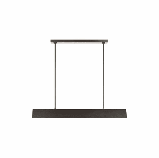 Visual Comfort Modern KWLS34927BZ Pench Modern Dark Bronze LED Kitchen Island Lighting