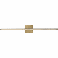 Visual Comfort Modern MDBA18527NB Serre Modern Natural Brass LED 36" Bathroom Wall Light Fixture