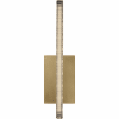Visual Comfort Modern MDWS18327NB Serre Contemporary Natural Brass LED Wall Lamp
